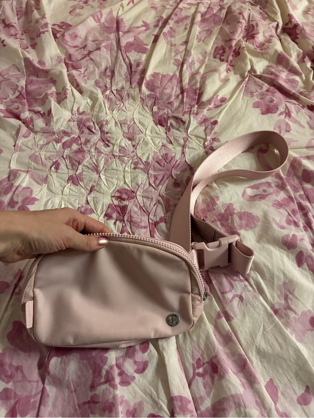 lululemon athletica Light Pink Belt Bag